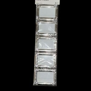Wilton Silver Favor Frames Set of Five!